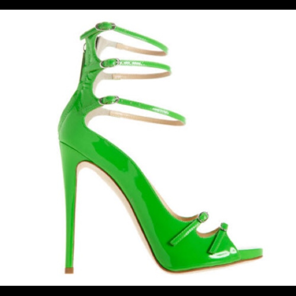 Giuseppe Zanotti Strappy Back Zip Sandal
